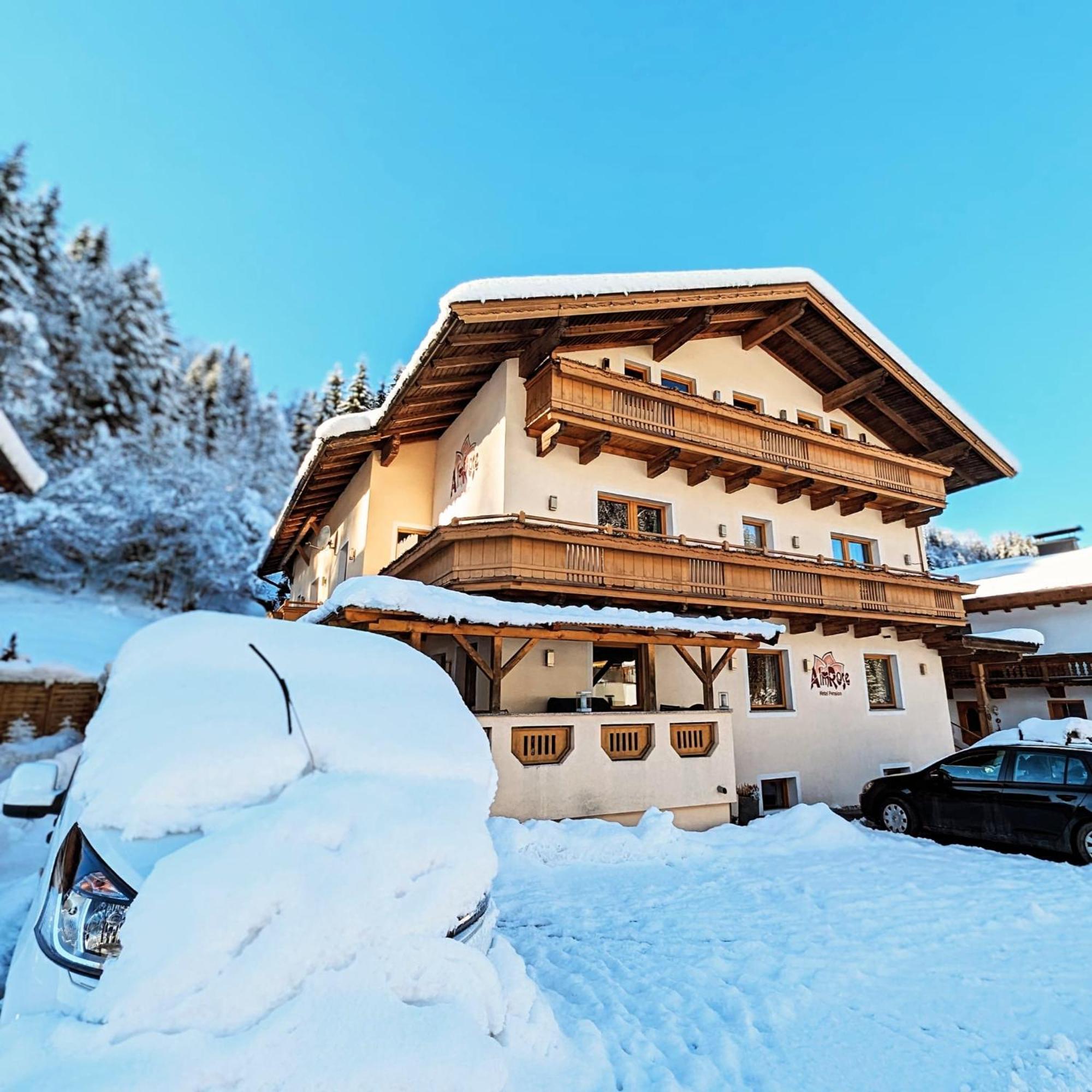 Hotel Almrose Auffach Exterior foto