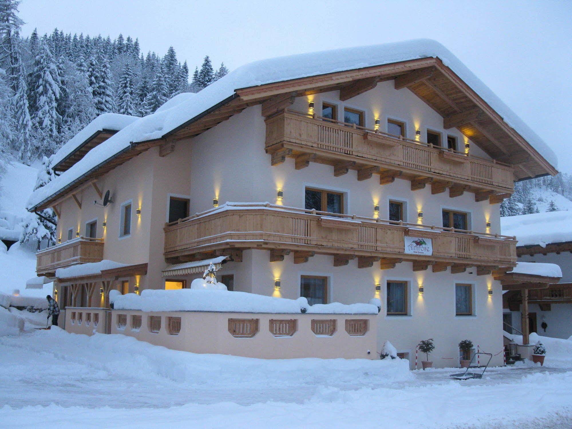 Hotel Almrose Auffach Exterior foto